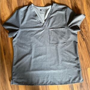🩺🏥 FIGS Catrina Scrub Top – XL (Cement)